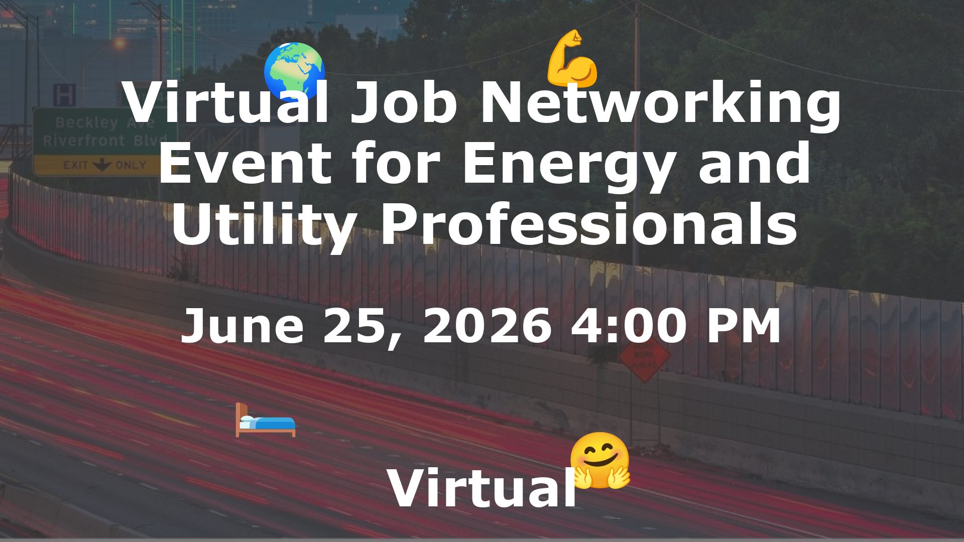 Virtual Job Networking Event for Energy and Utility Professionals event image
